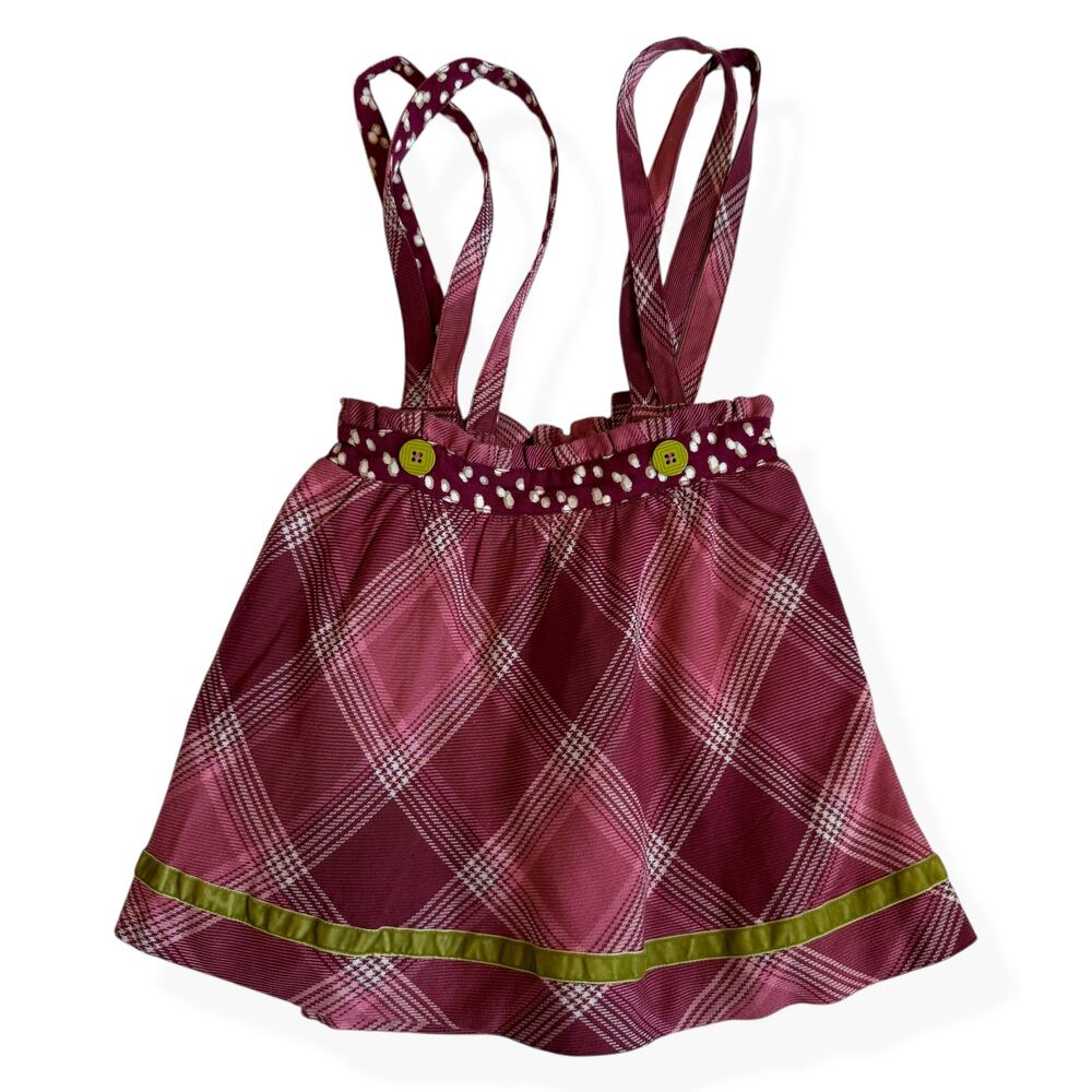Matilda Jane You & Me Overall Skirt Heart to Heart Girls 6